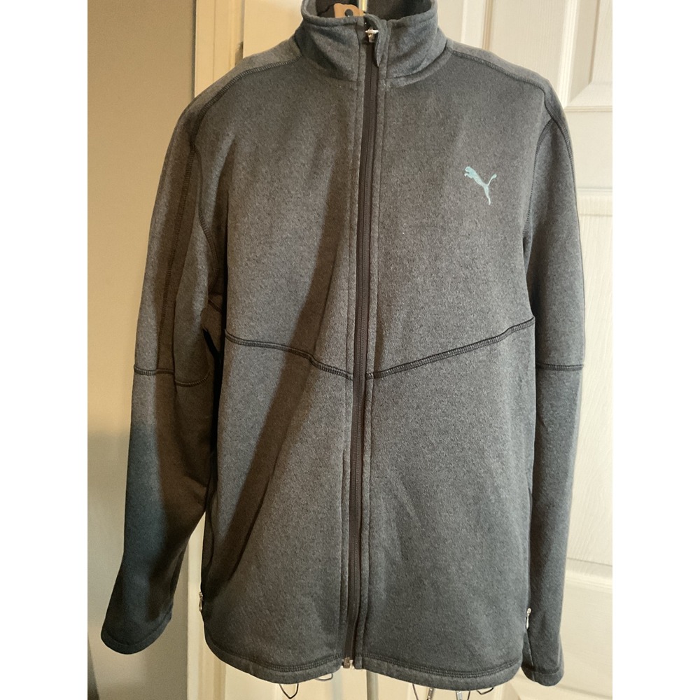2 Items 1 Puma Sportlifestyle‎ Mens Medium Full Zip Jacket Gray Chaps Polo M